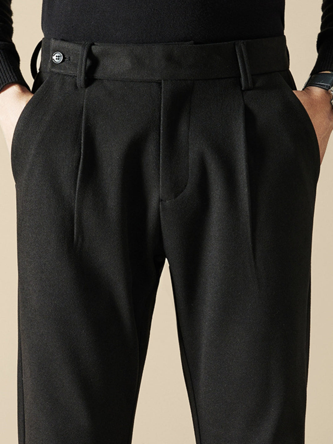 MV Korean Loose Fit Woolen Pants