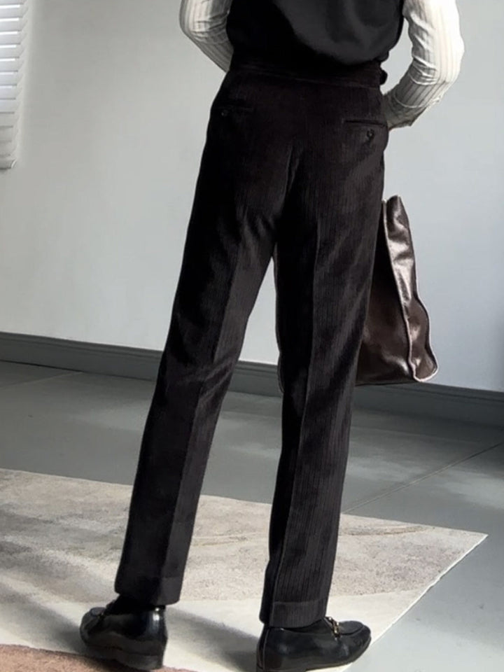 MV Gurkha Drape Straight Trousers