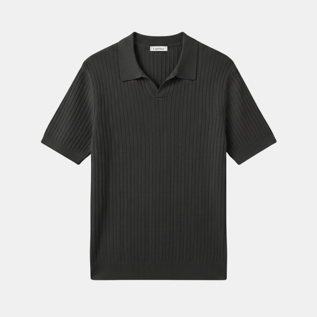 Men’s Striped Polo Shirt