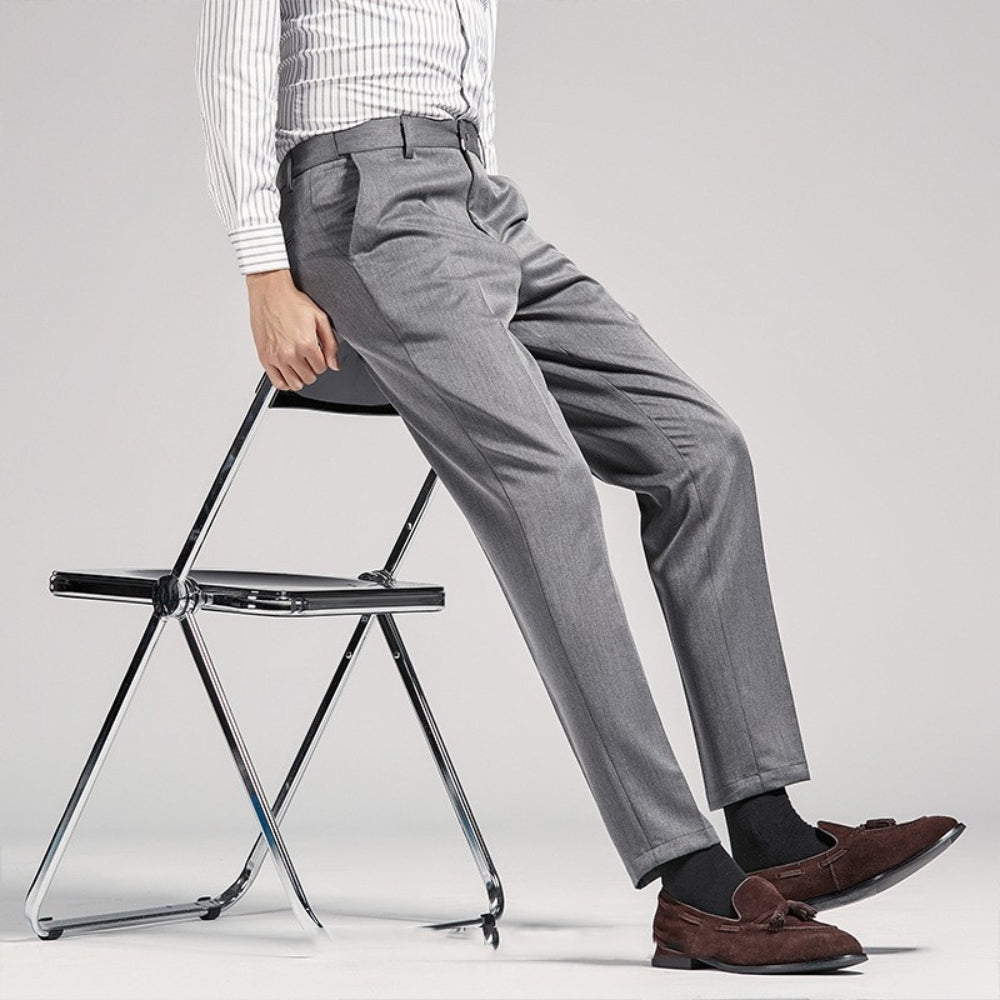 MV Gray Splash-Proof Suit Trousers