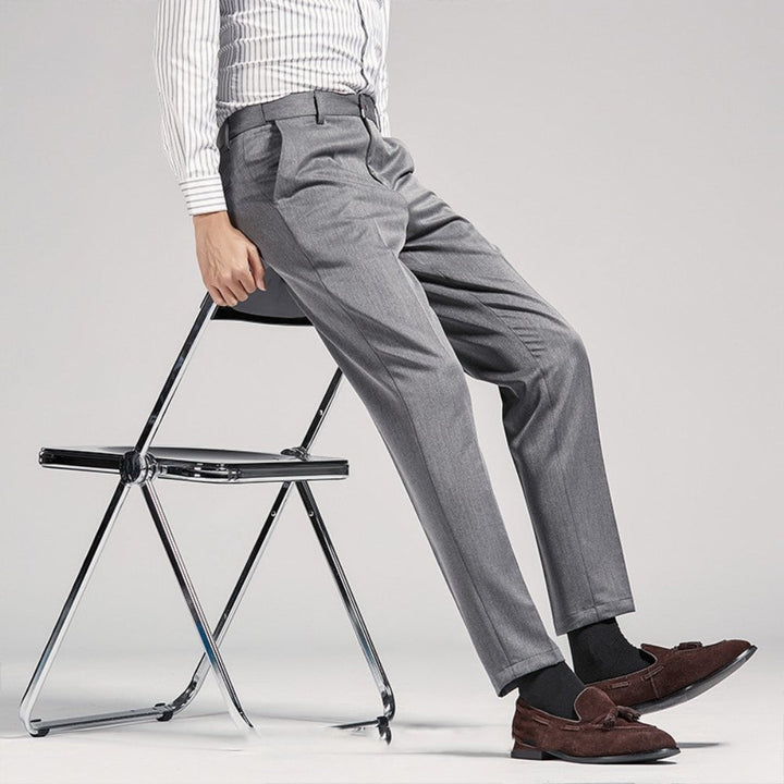 MV Gray Splash-Proof Suit Trousers