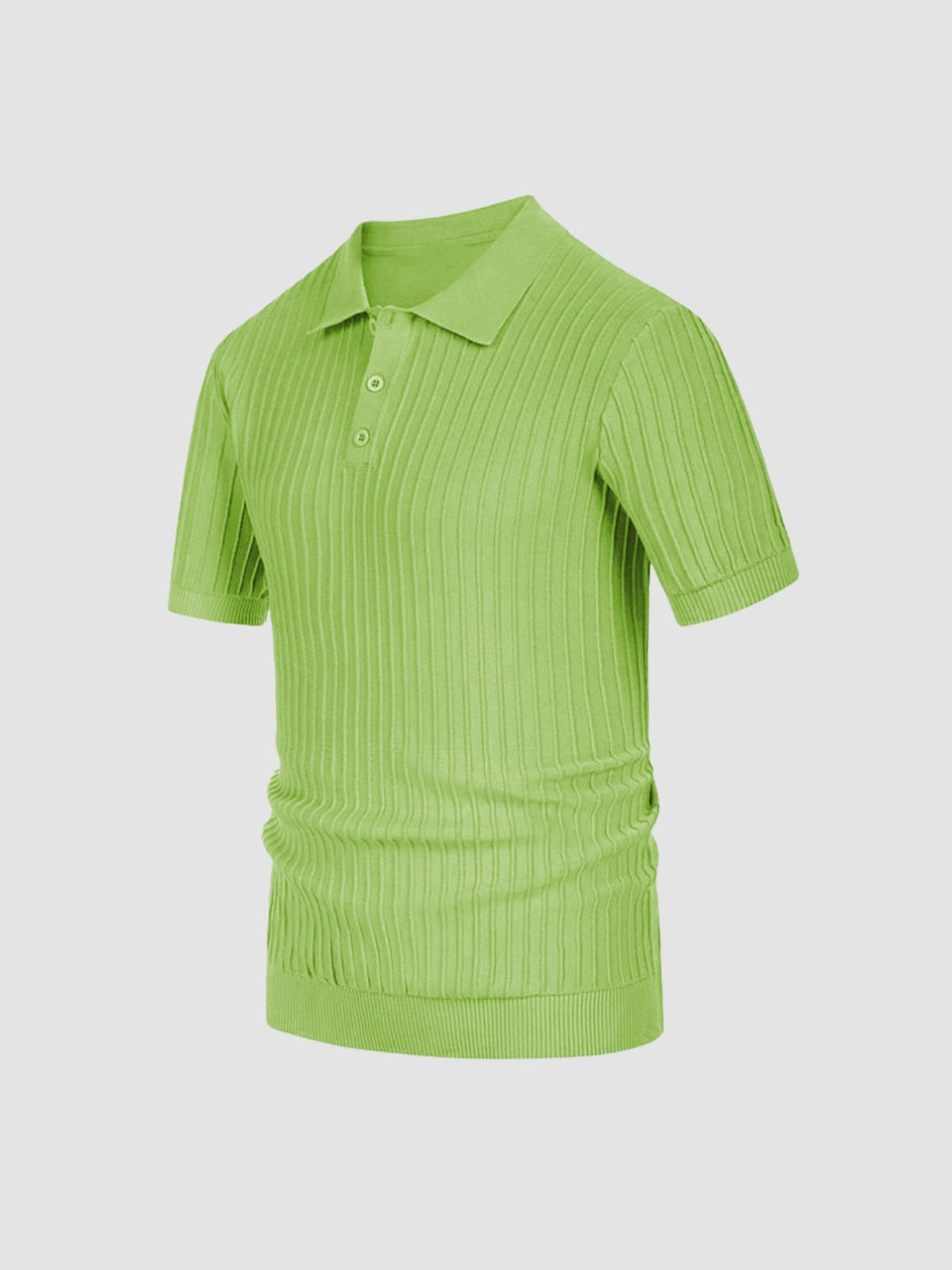 MV Candy Color Short Sleeve Polo Knitwear T-shirt