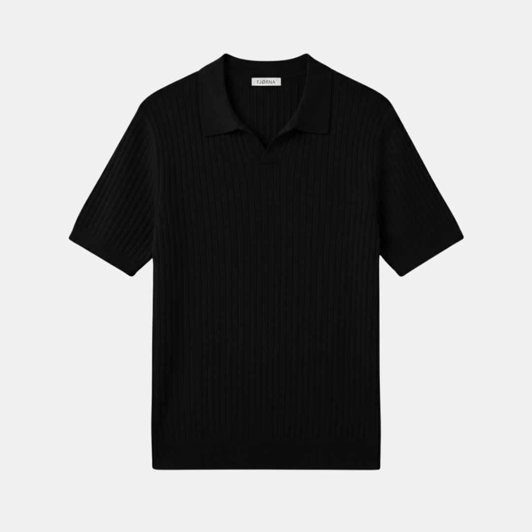 Men’s Striped Polo Shirt