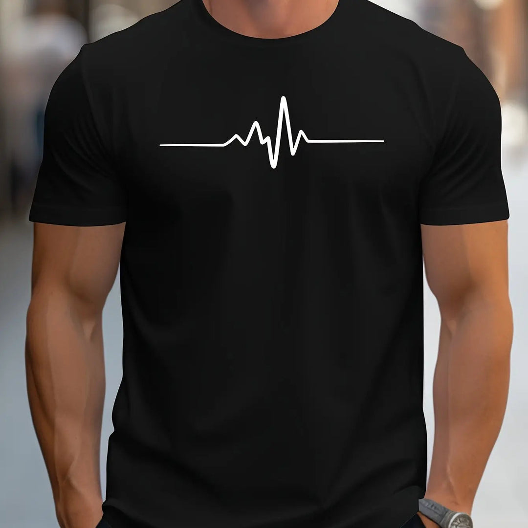Antonio | Modern Graphic Print Slim fit T shirt