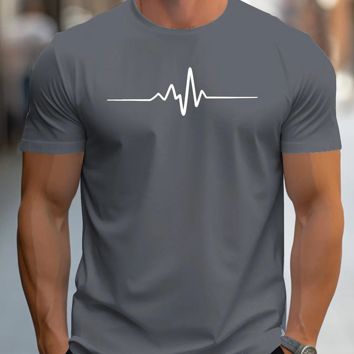 Antonio | Modern Graphic Print Slim fit T shirt