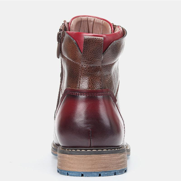 Cris™ | premium leather oxford boots