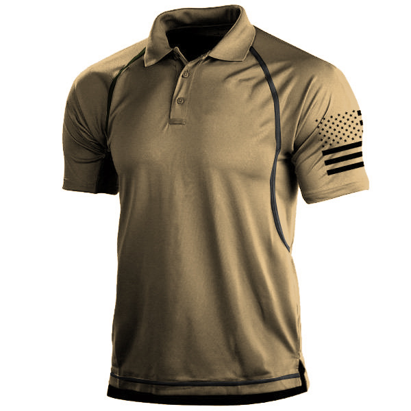 Jasper | Sporty Sleeves & Breathable Polo Shirt