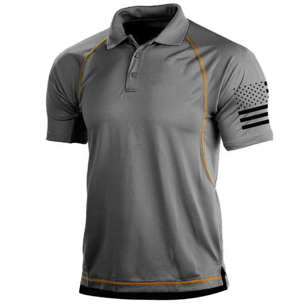 Jasper | Sporty Sleeves & Breathable Polo Shirt