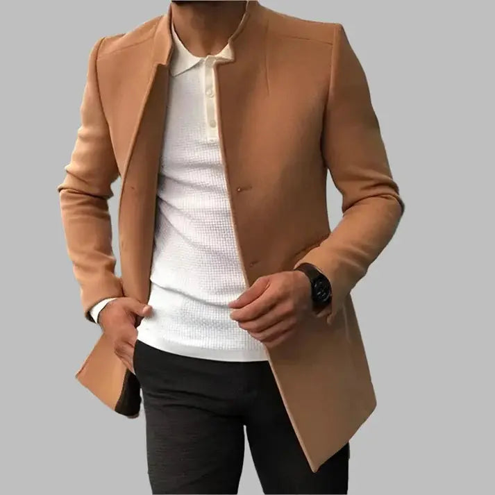 Bruno™ | Elegant Men's Wool Coat