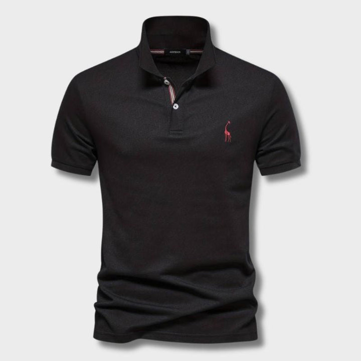 Cotton Polo Giraffe Shirt for Men