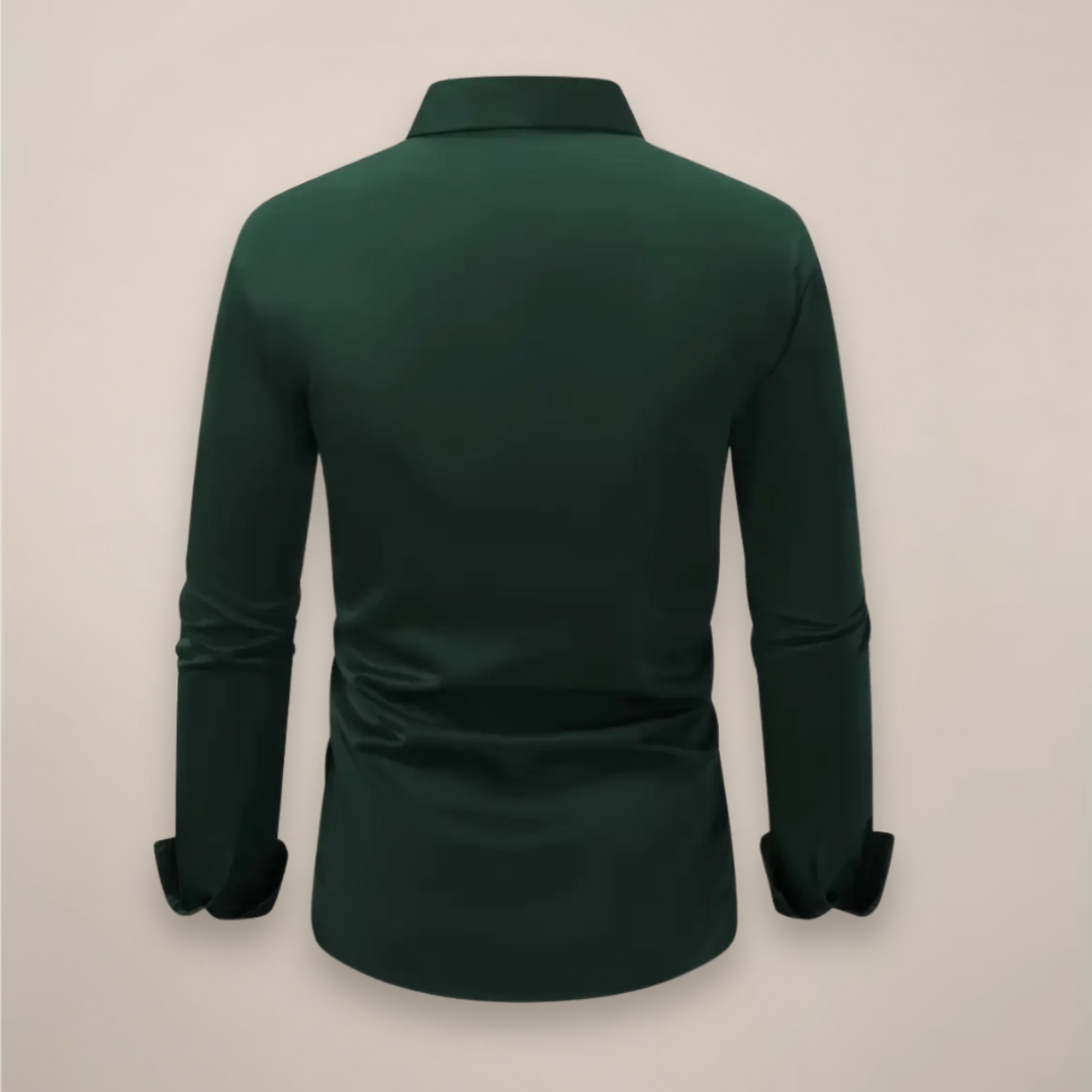 Men's Classic Shirt – Timeless Notched Collar Style