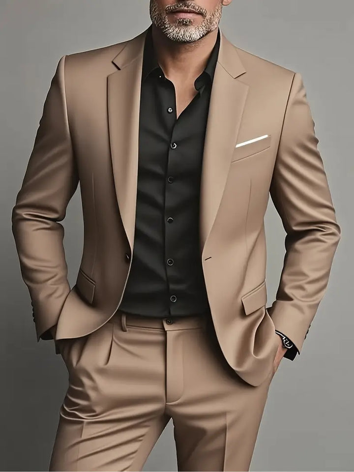 Men's Tailored Suit – Sleek and Sophisticated Two-Piece Set