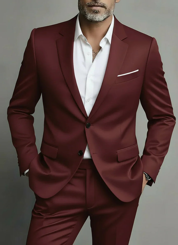 Men's Tailored Suit – Sleek and Sophisticated Two-Piece Set