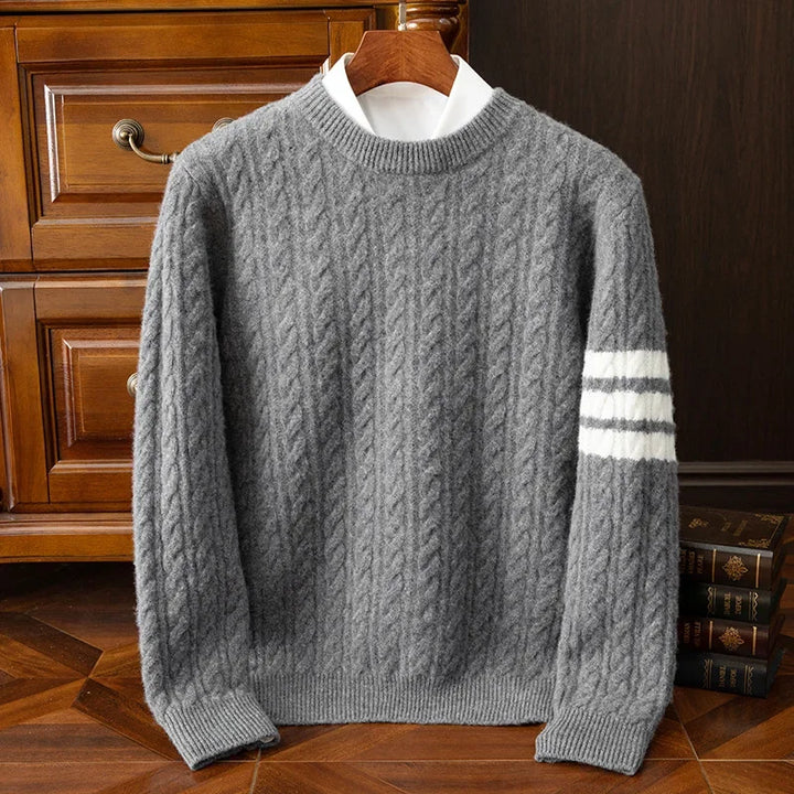 Felix™ | Cable Knit Wool Pullover