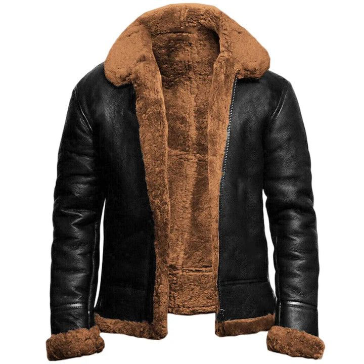 Rivi™ - Robust Leather Winter Jacket | Last Day 80% Off!