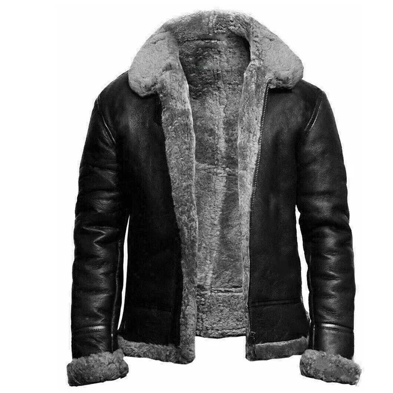 Rivi™ - Robust Leather Winter Jacket | Last Day 80% Off!