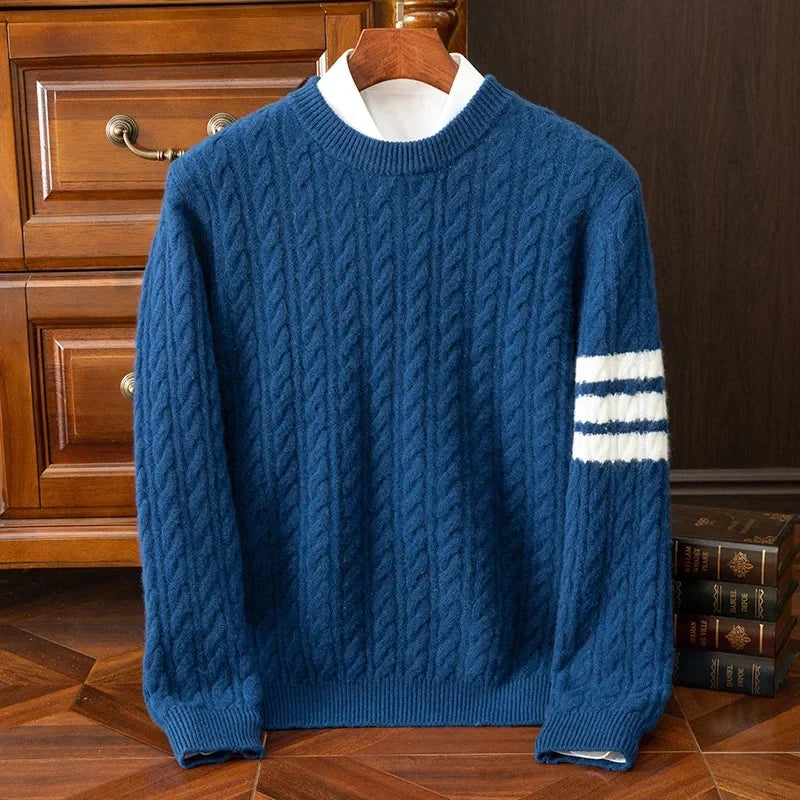 Felix™ | Cable Knit Wool Pullover