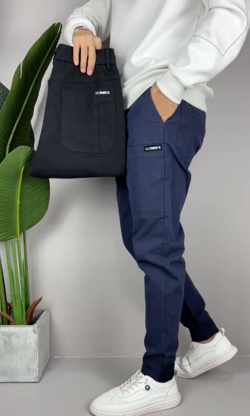 Thom™ | Premium Stretch Cargo Trousers
