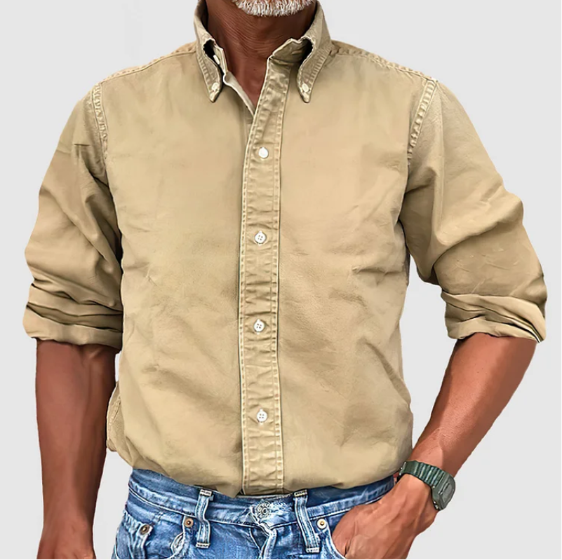 Nelson | Essential Long-Sleeve Shirt