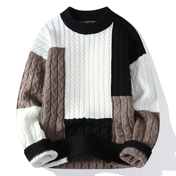 Noir Luxe™ Patch Sweater