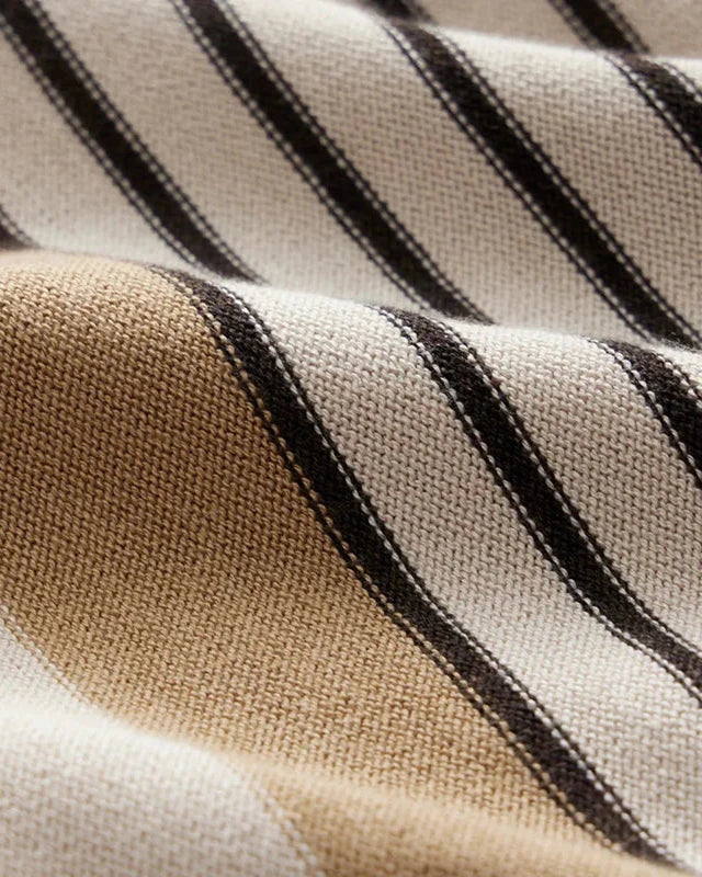 Stripes Short-sleeved Polo Shirt Men