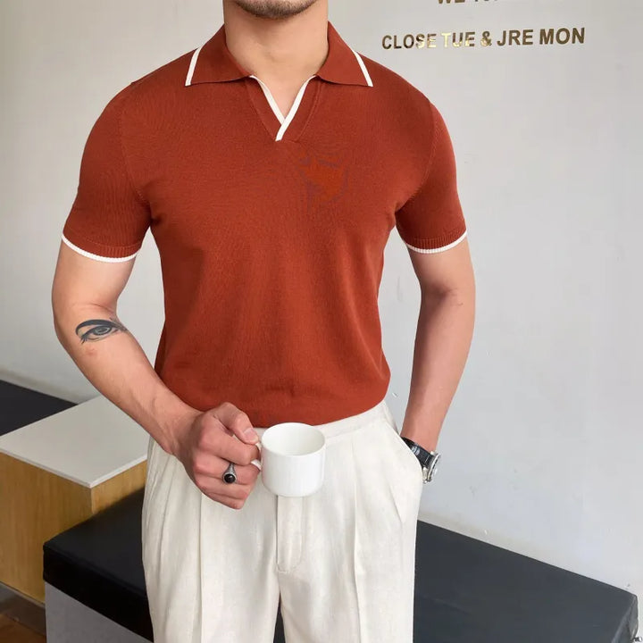 Men’s Polo Collar Casual T-Shirt