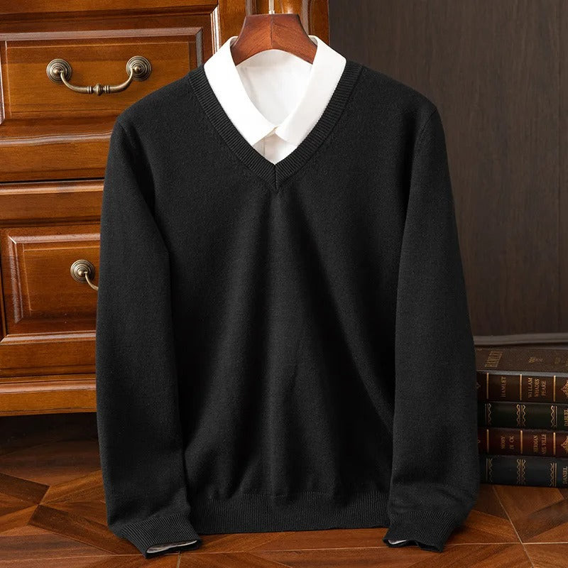 Tommy | Classic Cashmere V-Neck