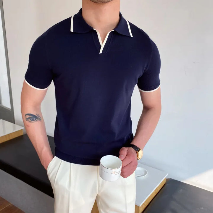 Men’s Polo Collar Casual T-Shirt
