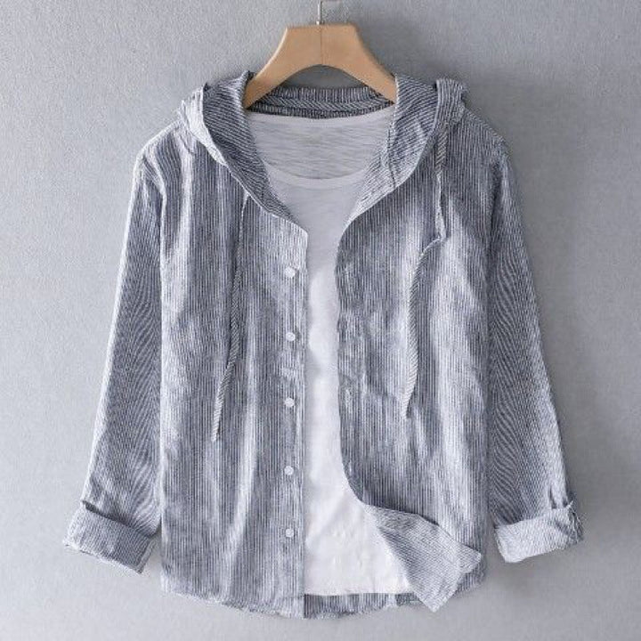 Nova | Linen Hoodie