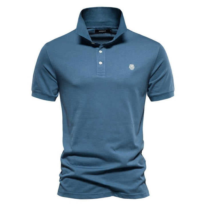 Men’s Cotton Polo Shirt Short Sleeve