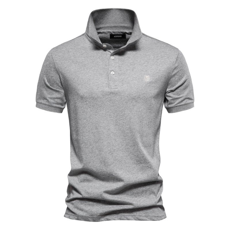 Men’s Cotton Polo Shirt Short Sleeve
