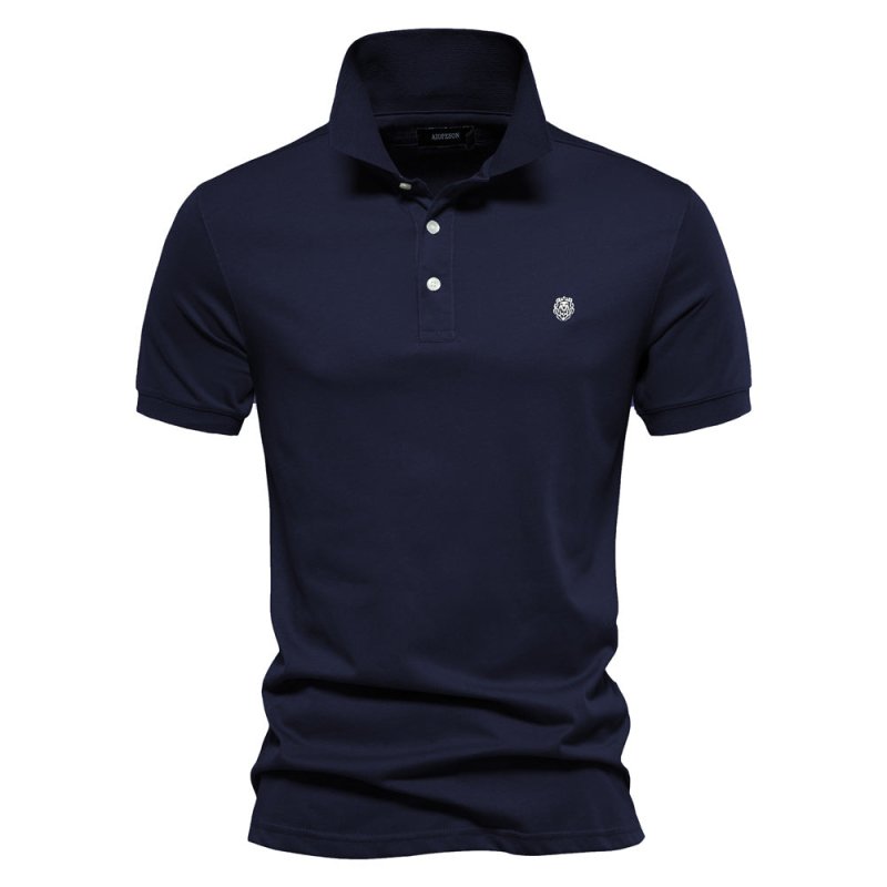 Men’s Cotton Polo Shirt Short Sleeve