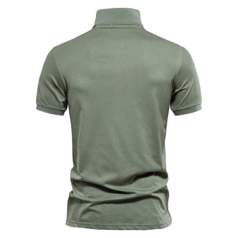 Men’s Cotton Polo Shirt Short Sleeve