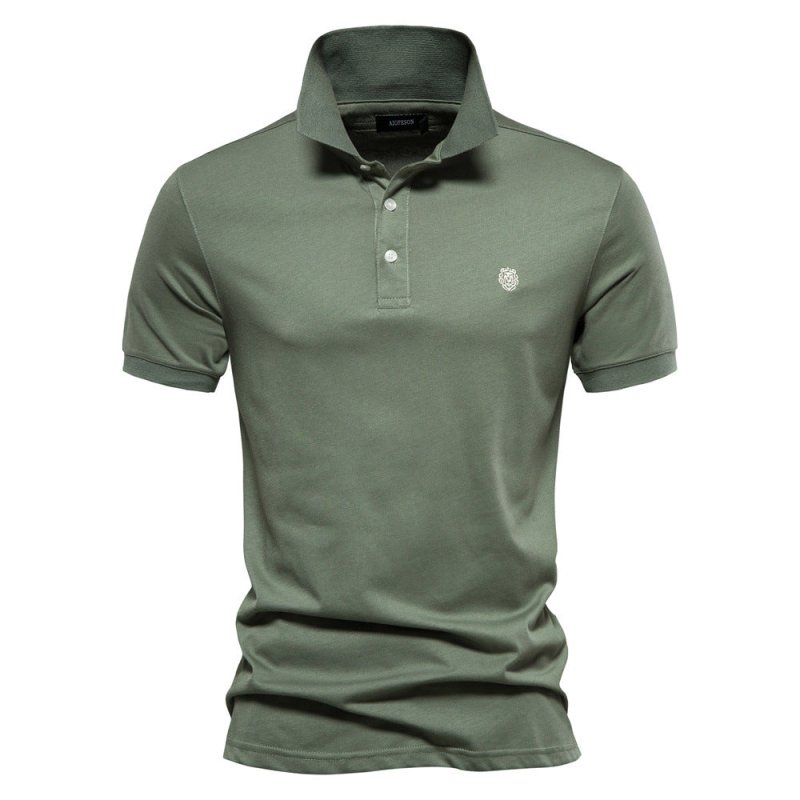 Men’s Cotton Polo Shirt Short Sleeve
