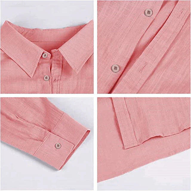 Jaxon | Men's Linen Shirt – Lightweight Cotton Blend, Casual Comfort