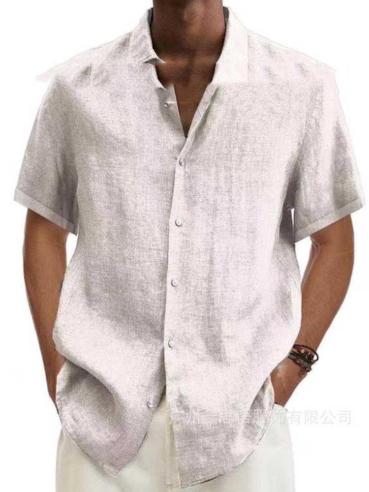 Adriaan | Linen Button Down Shirt for Men